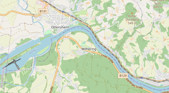 Ausflugsziel auf Karte