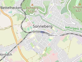 Destination on map
