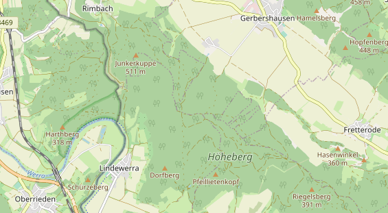 Destination d'excursion sur la carte