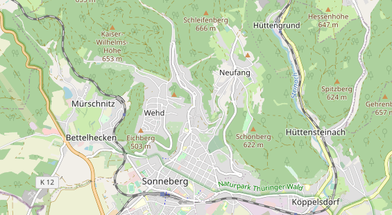 Destination d'excursion sur la carte