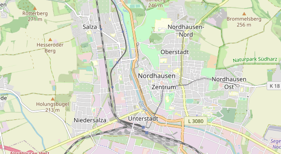 Destinazione dell'escursione sulla carta