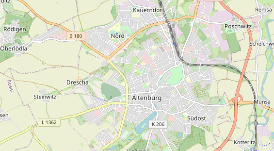 Ausflugsziel auf Karte