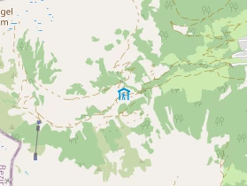 Destination d'excursion sur la carte