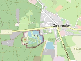 Excursiebestemming op kaart