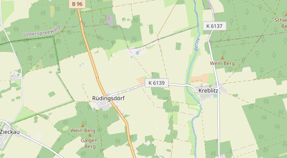 Ausflugsziel auf Karte