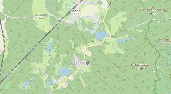 Ausflugsziel auf Karte