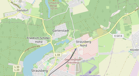 Ausflugsziel auf Karte