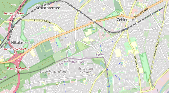 Destinazione dell'escursione sulla carta