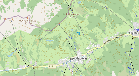 Ausflugsziel auf Karte