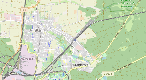Ausflugsziel auf Karte