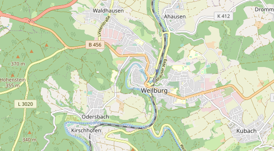 Ausflugsziel auf Karte