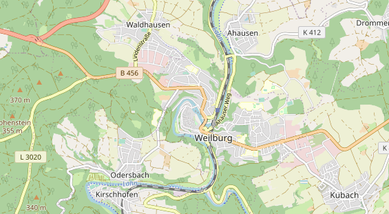 Ausflugsziel auf Karte