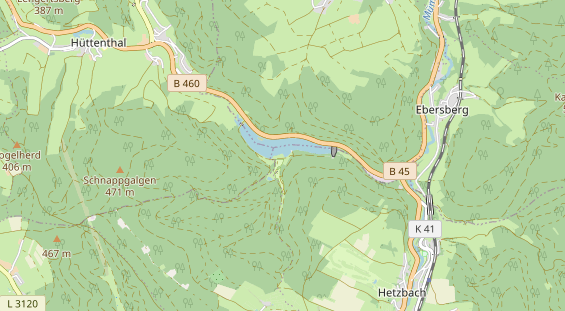 Ausflugsziel auf Karte