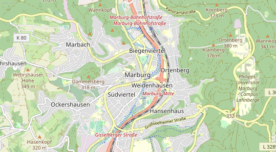 Ausflugsziel auf Karte