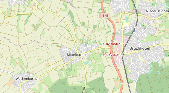 Ausflugsziel auf Karte