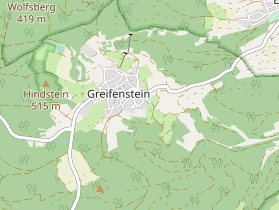 Ausflugsziel auf Karte