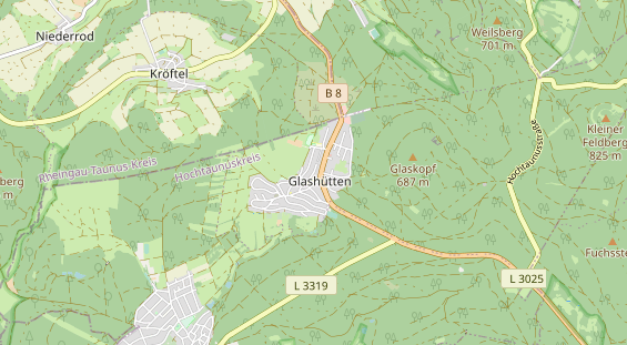 Ausflugsziel auf Karte