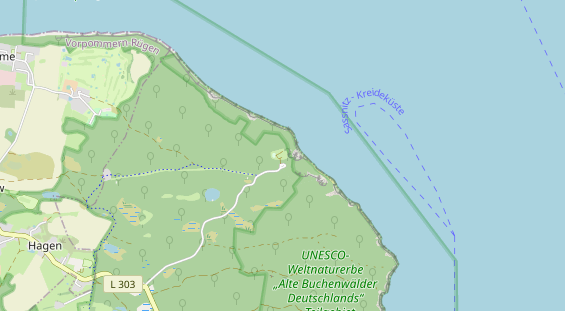 Ausflugsziel auf Karte