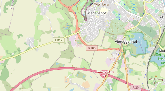 Destinazione dell'escursione sulla carta