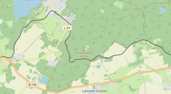 Ausflugsziel auf Karte