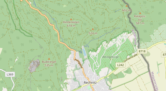 Ausflugsziel auf Karte