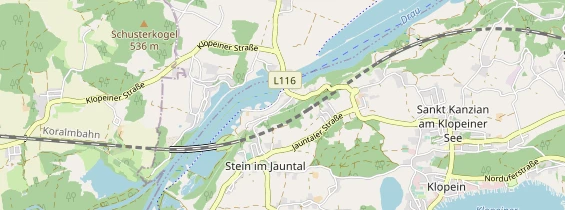 Destination d'excursion sur la carte