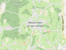 Excursiebestemming op kaart