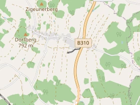 Ausflugsziel auf Karte