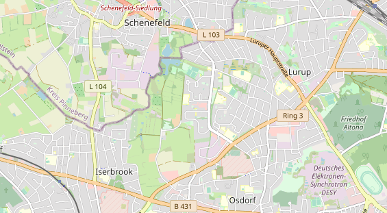 Destination d'excursion sur la carte