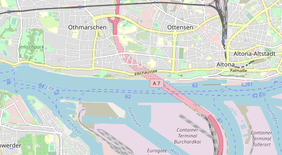 Destination d'excursion sur la carte