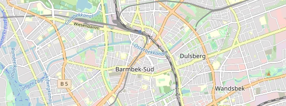 Excursiebestemming op kaart