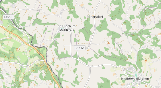 Excursiebestemming op kaart