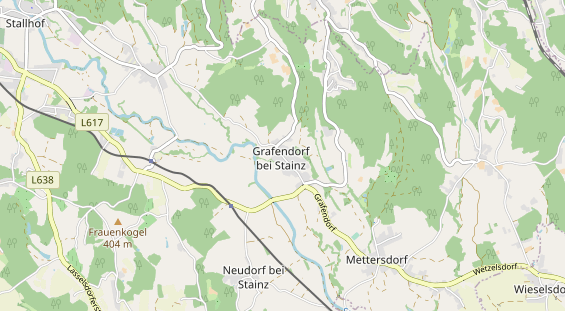 Destinazione dell'escursione sulla carta