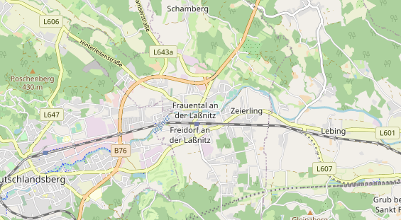 Ausflugsziel auf Karte