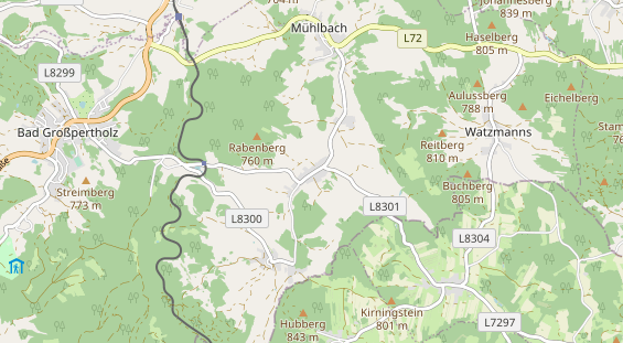 Ausflugsziel auf Karte