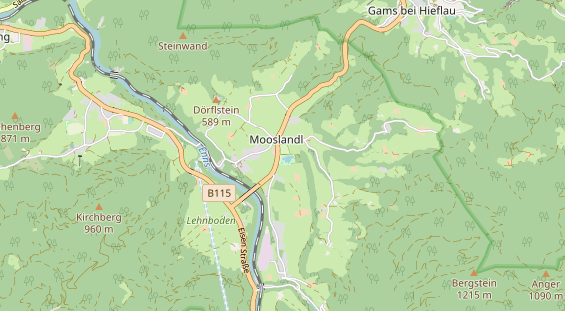 Ausflugsziel auf Karte