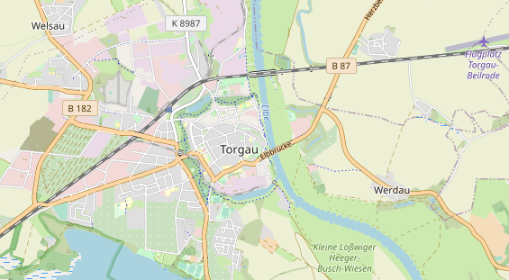 Destinazione dell'escursione sulla carta