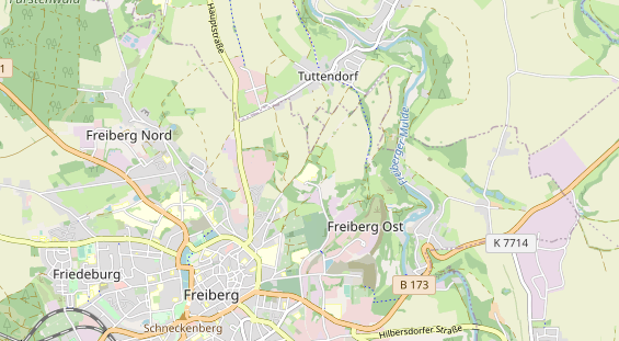 Ausflugsziel auf Karte