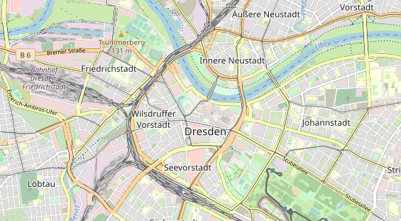 Destination d'excursion sur la carte