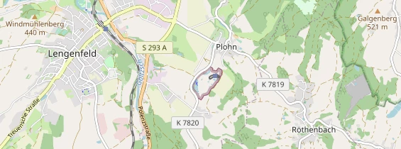 Ausflugsziel auf Karte