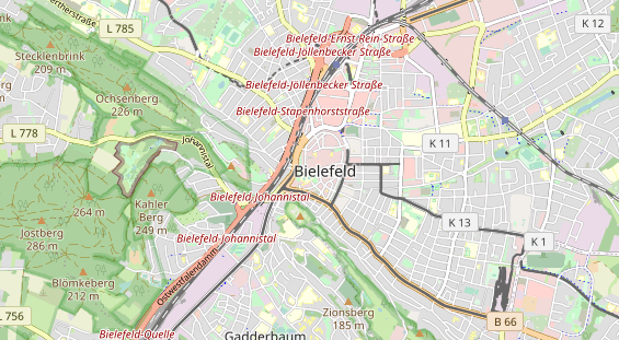 Ausflugsziel auf Karte