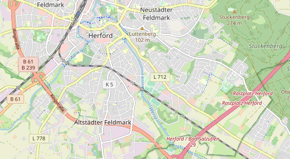 Ausflugsziel auf Karte