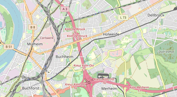 Destinazione dell'escursione sulla carta