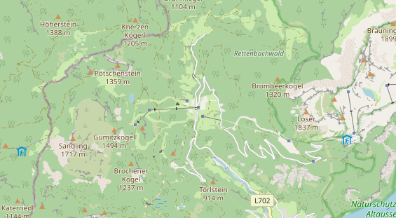 Ausflugsziel auf Karte