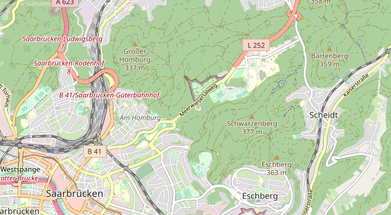 Ausflugsziel auf Karte