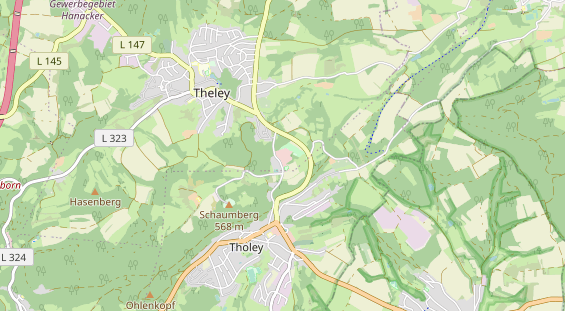 Ausflugsziel auf Karte