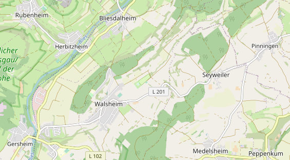 Ausflugsziel auf Karte