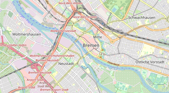 Ausflugsziel auf Karte