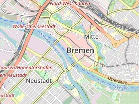 Destinazione dell'escursione sulla carta