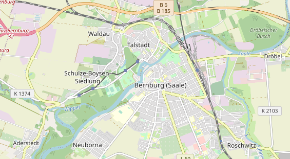 Ausflugsziel auf Karte